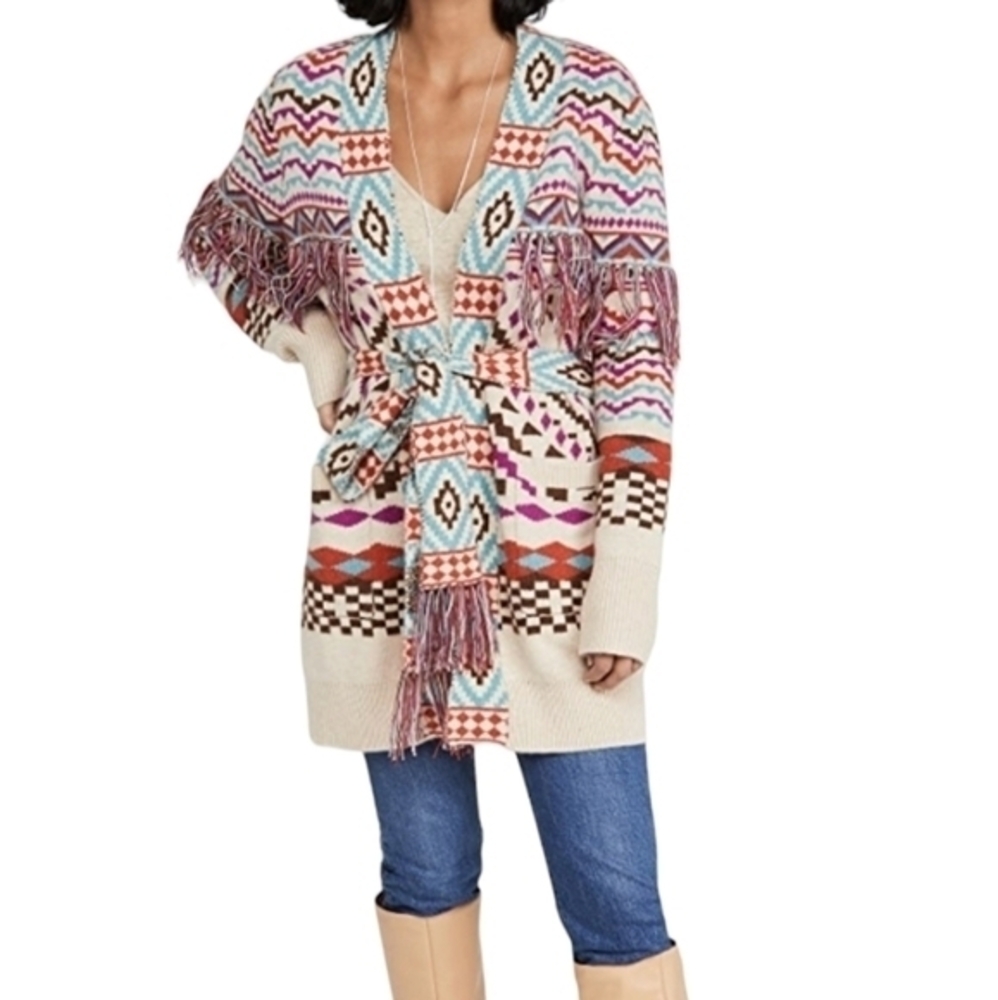 LE SUPERBE‎ CANYON SOUTHWEST CARDIGAN XS